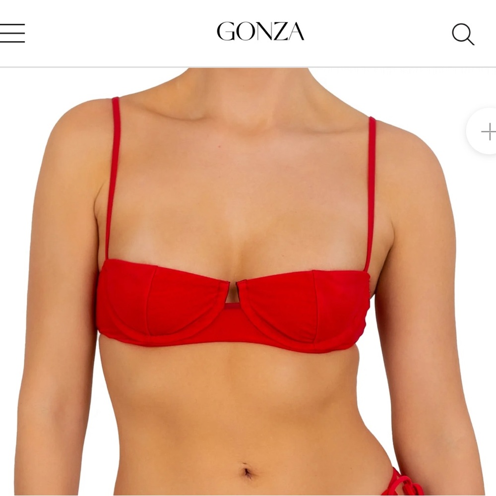 Gonza swim Victoria Bralette bikini top